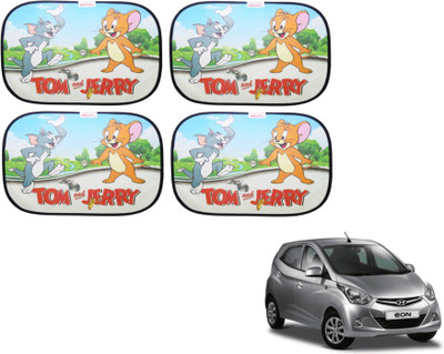 MOCKHE Side Window Sun Shade For Hyundai Eon(Multicolor)