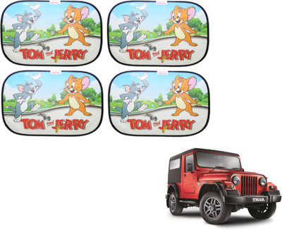 MOCKHE Side Window Sun Shade For Mahindra Thar(Multicolor)
