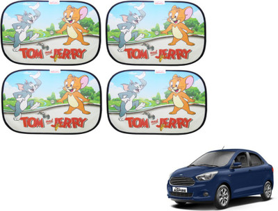 MOCKHE Side Window Sun Shade For Ford Aspire(Multicolor)