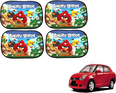 MOCKHE Side Window Sun Shade For Maruti Suzuki Swift Dzire(Multicolor)
