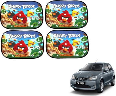 MOCKHE Side Window Sun Shade For Toyota Etios Liva(Multicolor)
