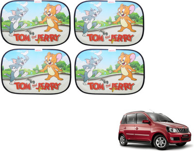 MOCKHE Side Window Sun Shade For Mahindra Quanto(Multicolor)