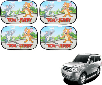 MOCKHE Side Window Sun Shade For Tata Sumo Grand(Multicolor)