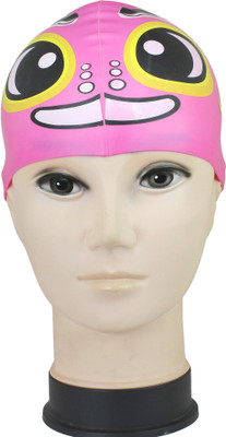 

Neska Moda Silicon Anti-Allergic Swimming Cap Swimming Cap(Pink, Pack of 1)