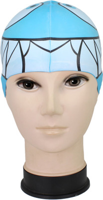 

Neska Moda Silicon Anti-Allergic Swimming Cap Swimming Cap(Blue, Pack of 1)