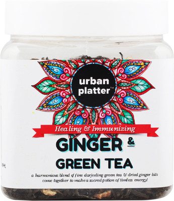 

Urban Platter Ginger Green Tea(100 g, Plastic Bottle)