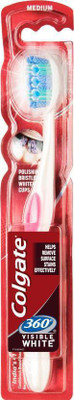 

Colgate 360 Visible White Medium Toothbrush