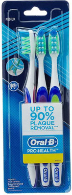 

Oral-B Pro-Health Medium Toothbrush(Pack of 3)