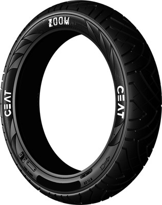 CEAT 102078 ZOOM 120/80-17 Rear Tyre(Street, Tube Less)