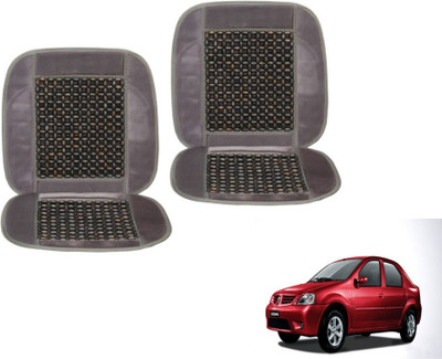 MOCKHE Cushion, Wooden Bead Seating Pad For  Mahindra Logan(Car Seats Grey)