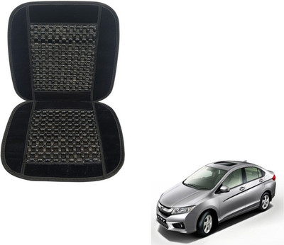 MOCKHE Cushion, Wooden Bead Seating Pad For  Honda City(Car Seats Black)