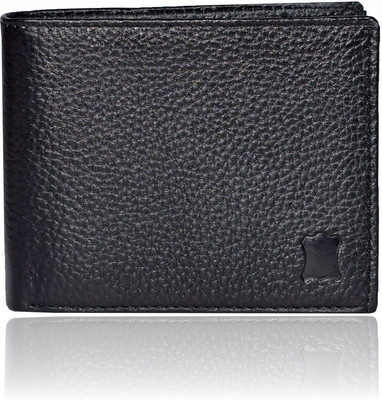 

Huntsman Men Black Genuine Leather Wallet(6 Card Slots)