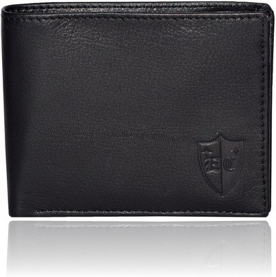 

Bizarre Kraftz Men Black Genuine Leather Wallet(5 Card Slots)