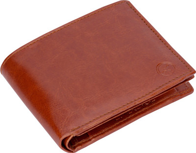 

LIMERENCE Men Red Genuine Leather Wallet(7 Card Slots)
