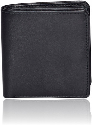 

Death By Color Men Black Genuine Leather Wallet(6 Card Slots)