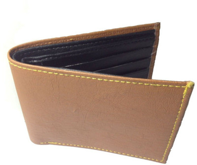 

JAY Men Beige Genuine Leather Wallet(6 Card Slots), Biege