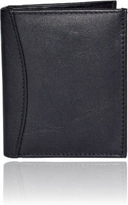 

Bizarre Kraftz Men Black Genuine Leather Wallet(11 Card Slots)