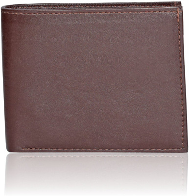 

Death By Color Men Brown Genuine Leather Wallet(3 Card Slots)
