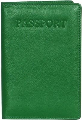 Calfnero Men Green Genuine Leather Document Holder(1 Card Slot)