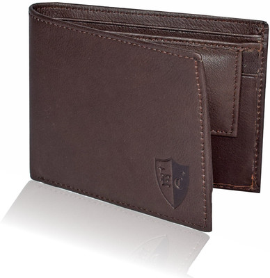 

Huntsman Men Brown Genuine Leather Wallet(5 Card Slots)
