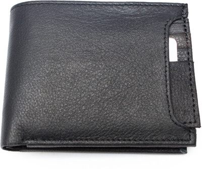 

Harvelle Men Black Genuine Leather Wallet(6 Card Slots)