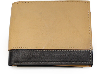 

Harvelle Men Tan Genuine Leather Wallet(9 Card Slots)