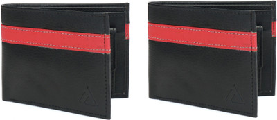

Holboro Men Black Artificial Leather Wallet(3 Card Slots)
