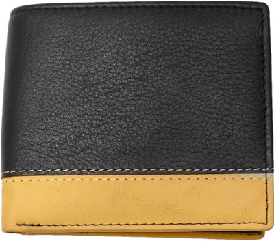 

Harvelle Men Black Genuine Leather Wallet(9 Card Slots)