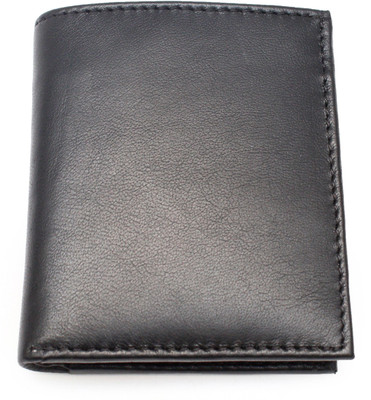 

Harvelle Men Black Genuine Leather Wallet(6 Card Slots)