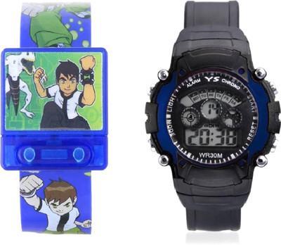 

Faas Kids Combo FW-0128 Lighting Musical &Digital Watch Watch - For Boys