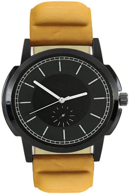 

Swan 02 T BROWN BELT BLACK DIAL SINGLE CORNO FOR M Watch - For Men