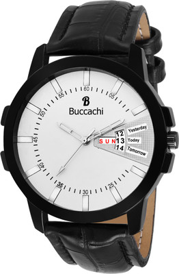 

Buccachi B-G5024-WT-BK Watch - For Men