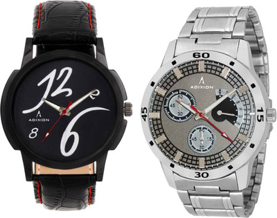 

ADIXION 9502BLB1COM9519SMA2 New Combo Stainless Steel Series Youth Wrist Watch Watch - For Men