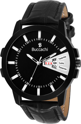 

Buccachi B-G5024-BK-BK Watch - For Men