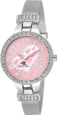 

Edore Jewels ed-lr002 Pink chain Jewels Watch - For Women
