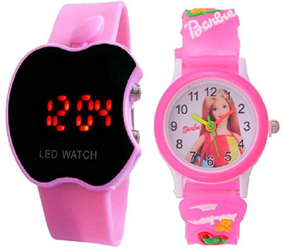 blutech new styles apple shape and barbie Watch - For Boys & Girls