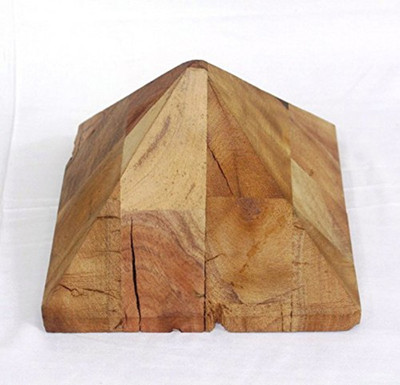 Online Art Effects Re-Cycle Saal Wood (Shorea Robusta) Table Top Wooden Geometric Object