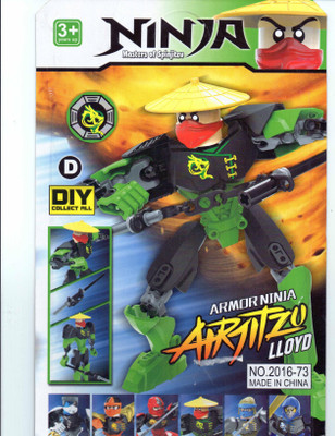 

ClueSteps Fighter Ninja who will save your Kids(Multicolor)