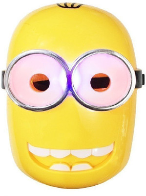 

M-Alive Naughty Minons Mask with light up eye for Kids(Multicolor)
