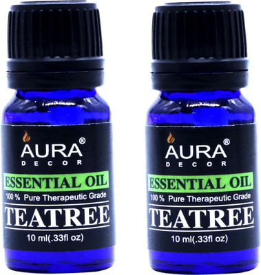 

AuraDecor TeaTree Essential Oil Set of 2(10 ml)