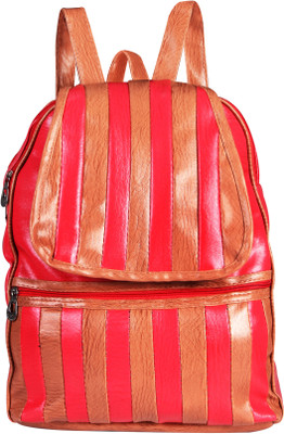

Gen-Y GYB-13 8 L Backpack(Multicolor, Pink, Brown), Brown;pink