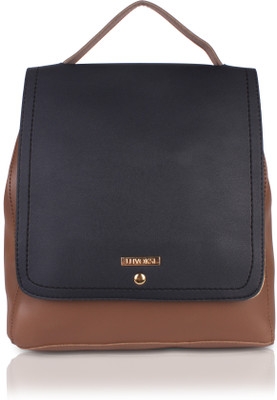 

Luvoksi Women's 2-in-1 backpack slingbag Backpack(Brown, 4 L)