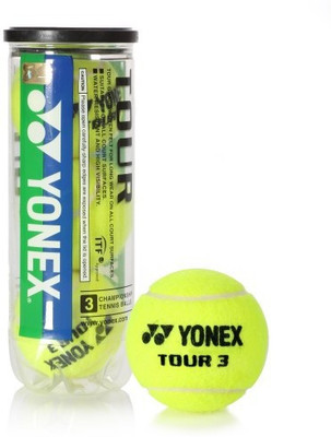 

Yonex TOUR Tennis Ball(Pack of 3, Yellow)
