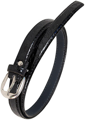 

Garri Women Casual Black Artificial Leather Belt