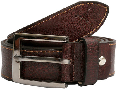

Hidekraft Men Casual Brown Genuine Leather Reversible Belt