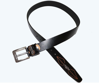 

The Viyu Box Boys Formal Black Artificial Leather Belt