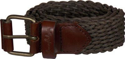 

Honey Badger Men & Women Casual Green Canvas Belt