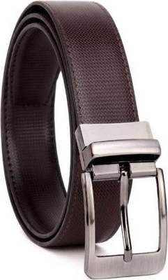 

Elegant Men Formal Black, Brown Genuine Leather Reversible Belt