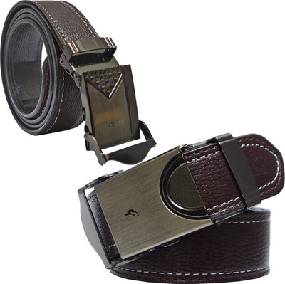 

Sun Shopping Men Formal Brown Synthetic Belt
