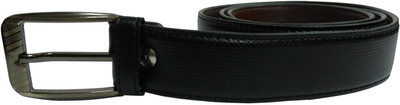 

Design Villa Men Casual Black Artificial Leather Belt